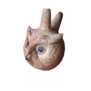 "OWL" Kuripe Made from Sawo Wood (Manilkara kauki)