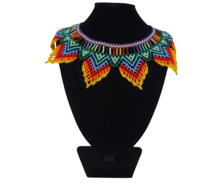 Ethnic Necklace "Hojas De Naranja" from Colombia