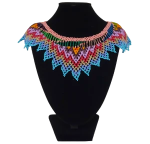 Ethnic Necklace "Azul Delicado" from Colombia