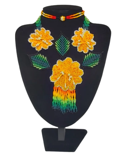 Naszyjnik Etniczny "Jardín Del Edén" z Kolumbii