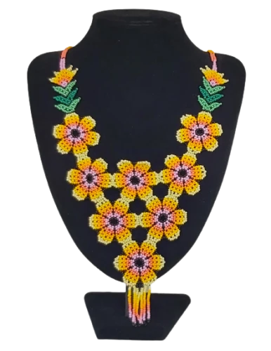 Naszyjnik Etniczny "Sol brilhante"
z Kolumbii (Putumayo)