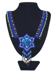  Ethnic Necklace "Estrela Azulz" from Colombia