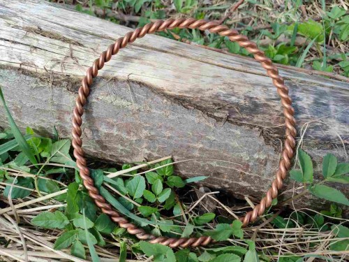 STU HARMONY CUBIT 1/2 MADE OF 4MM COPPER WIRE DIAMETER 17.6CM