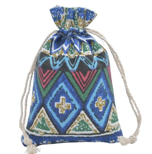 FOREST POUCH FOR RAPÉ AND KURIPE "Coração Azul"