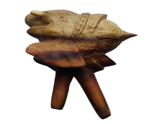 "GANESHA" Kuripe aus Sono-Holz (Dalbergia latifolia)  