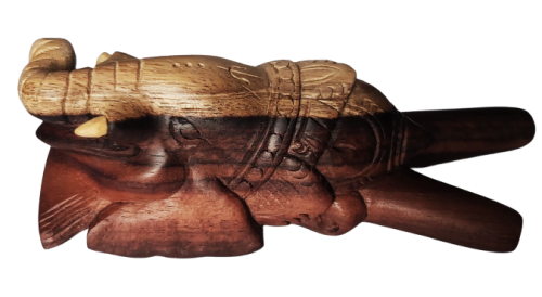 "GANESHA" Kuripe z Drewna Palisandra Indyjskiego (Dalbergia latifolia)