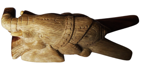 "GANESHA" Kuripe z Drewna Palisandra Indyjskiego (Dalbergia latifolia)