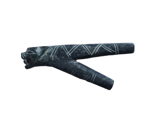 "JAGUAR" Kamienne Kuripe z Serpentine