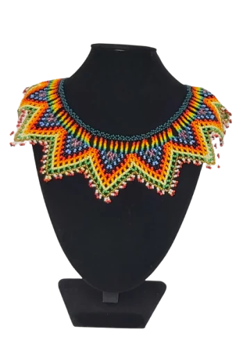 Naszyjnik Etniczny "Estrella Colorida" z Kolumbii