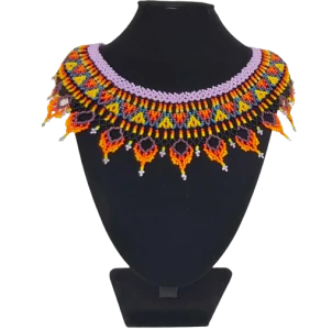 Ethnic Necklace "Campo De Lavanda" from Colombia