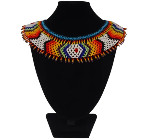 Naszyjnik Etniczny "Aura Blanca" z Kolumbii