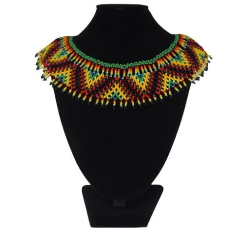 Naszyjnik Etniczny "Corazón De Oro" z Kolumbii