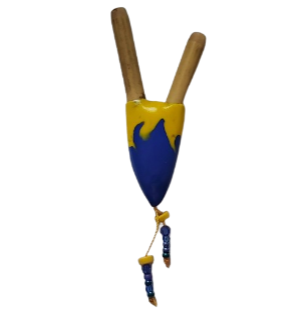 Kuripe bambusowe z koralikami