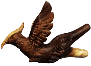 "PHOENIX" Kuripe Made of Sono Wood (Dalbergia latifolia) 