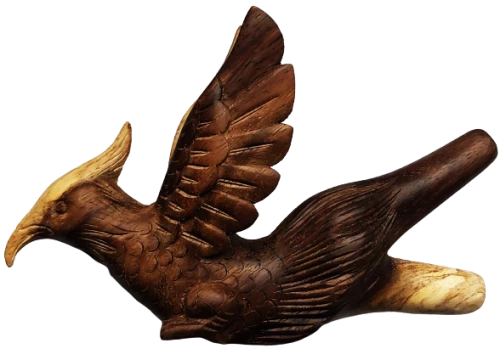 "PHOENIX" Kuripe z Drewna Palisandra Indyjskiego (Dalbergia latifolia)