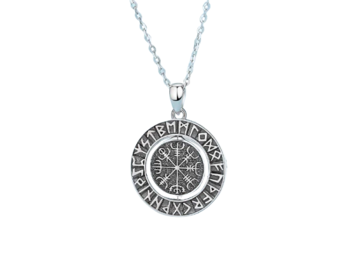 Pendant "VIKING COMPASS" Silver 925