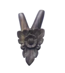 "FLOWER" Kuripe from Dark Waru Wood (Acacia melanoxylon)