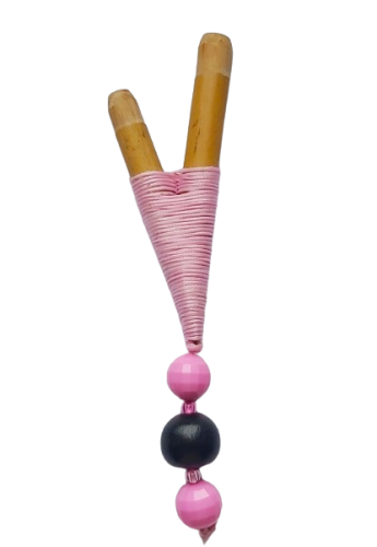 Kuripe bambusowe z koralikami