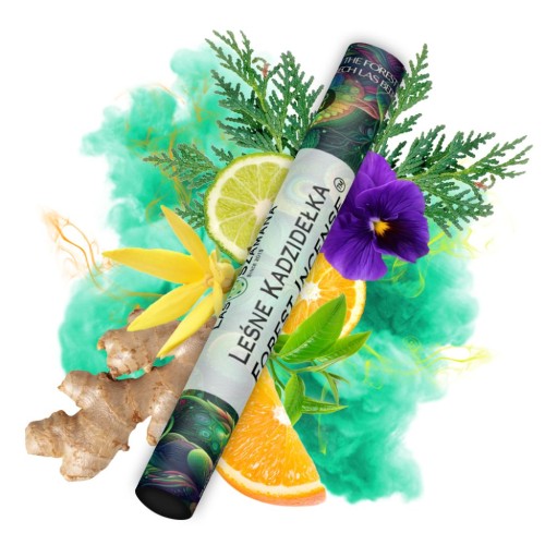 Forest incense™ – Orange, Bergamot, Violet, Mandarin, Ginger, Ylang-Ylang, White Tea, Cedar