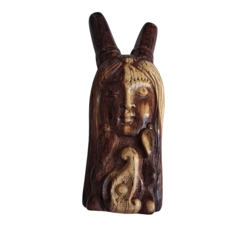 "PACHAMAMA" Kuripe Made of Tamarind Wood (Tamarindus indica)