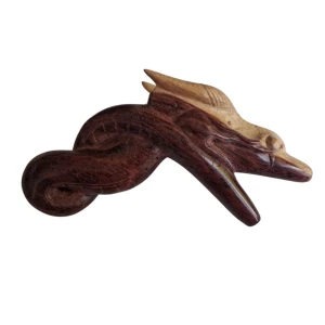 "DRAGÓN" Kuripe de Madera de Tamarindo (Tamarindus indica)