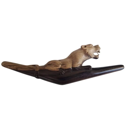 "JAGUAR" Tepi Made of Indian Rosewood (Dalbergia latifolia)