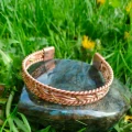 RA-MU CUBIT TENSOR 404MHZ - TENSOR BRACELET - COPPER AND BRASS