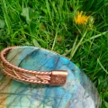 GALACTIC CUBIT - 177MHZ COPPER AND BRASS - TENSOR BRACELET 2mm