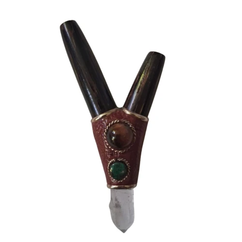 "TRES GEMAS" Kuripe from Chonta wood (Astrocaryum chonta)