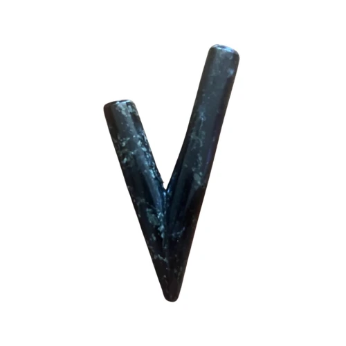 "FORMA PURA" Kuripe from Serpentine stone (Lapis serpentinus)