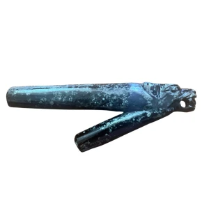 "DEL PUMA" Kuripe from Serpentine stone (Lapis serpentinus)