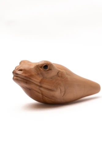 "FROG HEAD" Kuripe from Dark Waru Wood (Acacia melanoxylon)