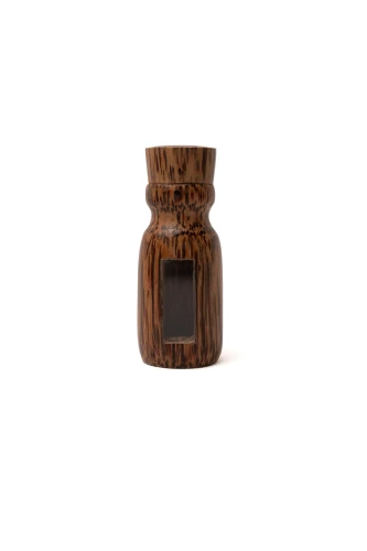 Rapé Bottle Made of Coconut Wood (Cocos nucifera)