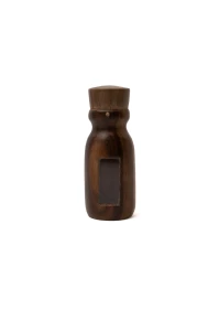 Rapé-Flasche aus Tamarindenholz (Tamarindus indica)
