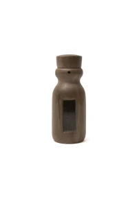 Rapé-Flasche aus Dark-Waru-Holz (Acacia melanoxylon)