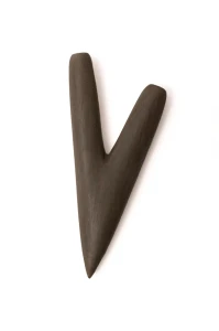 Kuripe from dark Waru wood (Acacia melanoxylon)