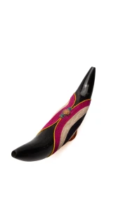 "FLOR" Decorated Tepi from Horn