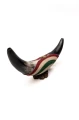 "TIERRA" Decorated Kuripe from Horn