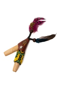 "ESPIRITU" Kuripe from Palo Santo wood (Bursera graveolens)