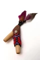"ESPIRITU" Kuripe from Palo Santo wood (Bursera graveolens)