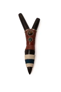 "ESCUDO" Kuripe from Chonta wood (Astrocaryum chonta)