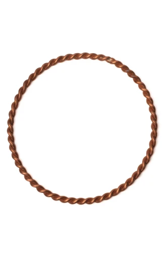 ROYAL CUBIT 1/2 MADE OF 4MM COPPER WIRE DIAMETER 8.7CM