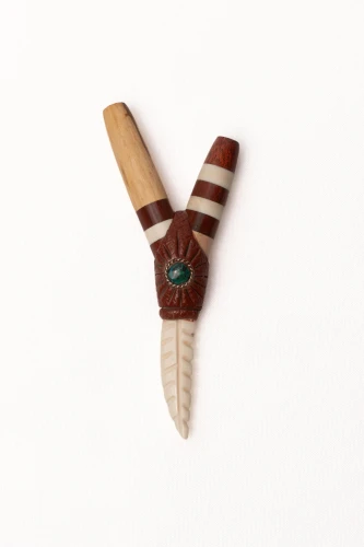 "ALIENTO" Kuripe from Palo Santo and Palo Sangre wood